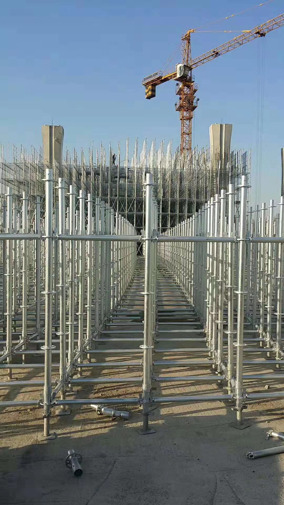 盤扣腳手架租賃搭設(shè)時間需要多久？ 工期多久(圖1)